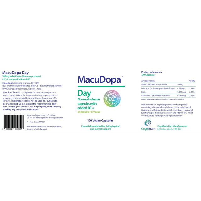 MacuDopa Day - Improved Formula