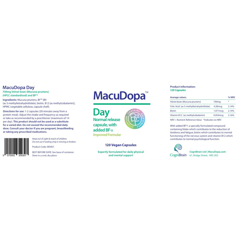 MacuDopa Day - Improved Formula
