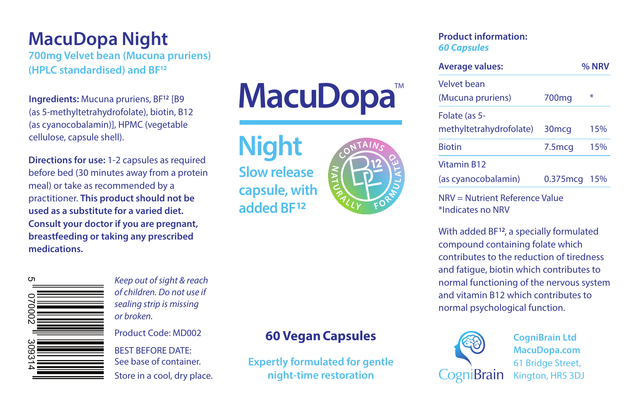 MacuDopa Night Capsules - Delayed Release