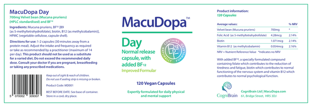 MacuDopa Stability Bundle (Day + Night)